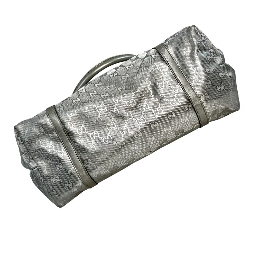 🤍Authentic Gucci Silver Joy GG Imprime Tote - Picture 7 of 16